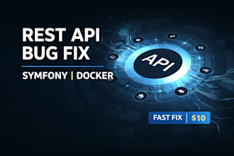 build or fix rest API using symfony
