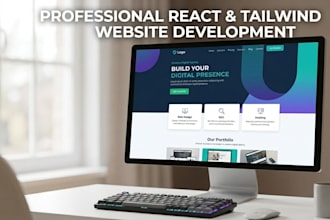 desing and develop a stunning ai powered business website