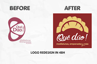 redesign your logo in 48 hours