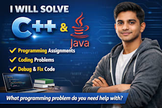solve c plus plus programming problems and assignments