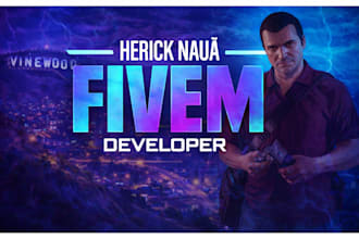 develop your fivem server with custom scripts and systems