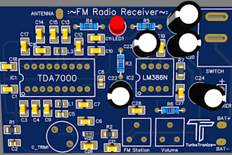 design a dfm optimized 4 layer pcb with freecad 3d integration