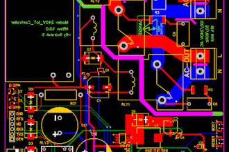design a dfm optimized 4 layer pcb with freecad 3d integration