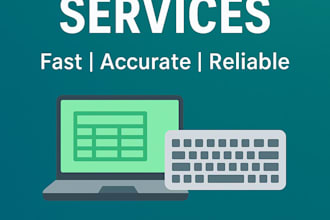do data entry, copy paste, web research and excel data entry