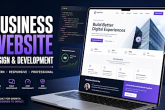 design and develop a modern interactive website