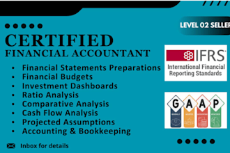 prepare financial statements as per ifrs and gaap