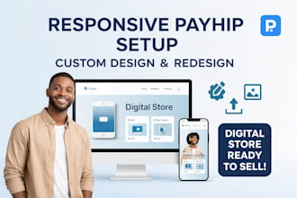 do payhip website design payhip website redesign optimize payhip product store