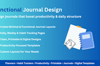 create a custom journal, planner, or daily tracker in canva