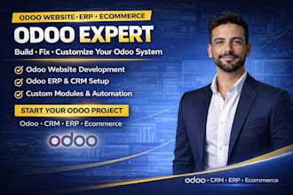be your odoo expert odoo website odoo customization odoo module odoo developer