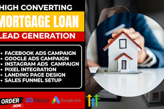 mortgage loan marketing dscr loan lead mortgage loan lead facebook ads google ad
