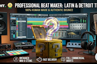 create a profesional beat of trap for your song