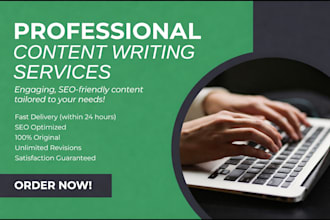 write engaging blog posts, articles, and creative content for you