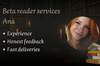 to be your critical beta reader