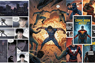 comic book illustration graphic novel comic cover comic artist nsfw comic page