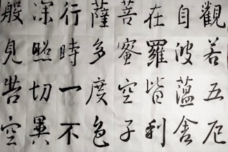 write custom chinese calligraphy for names and blessings