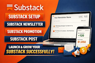 setup substack account substack newsletter design substack beehiiv newsletter