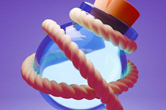 create stylized 3d game assets for your project