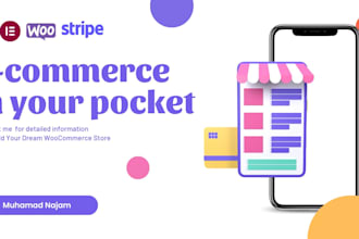 develope ecommerce website using elementor woocommerce