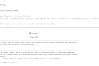 write a custom fanfiction for you