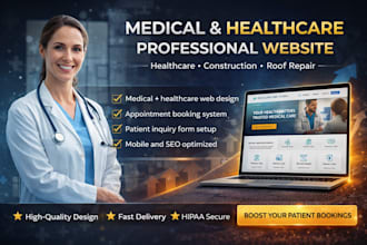 do medical clinic healthcare dental doctor hospital therapy home care websit