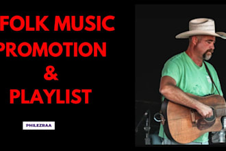 viral your country, folk, country pop, folk pop, singer songwriter to playlists
