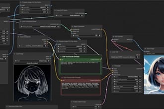 create high quality ai images using using comfyui and stable diffusion