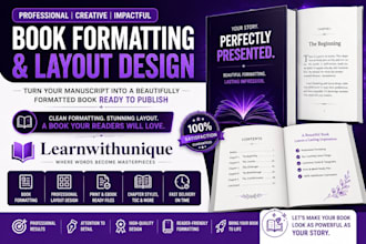 be your book typesetter formatter KDP layout designer