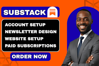 setup substack account design substack newsletter substack manage substack post