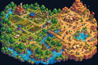 create isometric pixel game art assets isometric props isometric pixel tilesets
