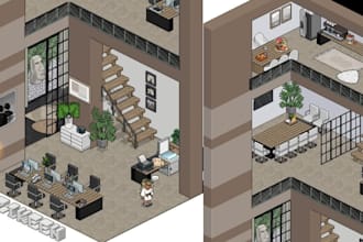 isometric pixel game art props pixel game background retro pixel art for games