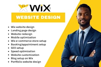 wix website design redesign wix design wix development wix website seo