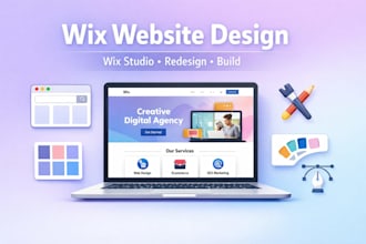 design, redesign or build a professional wix website or wix studio site, wix seo
