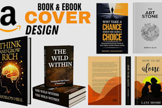 design kdp ebook cover romance book cover fantasy horror thriller cover design