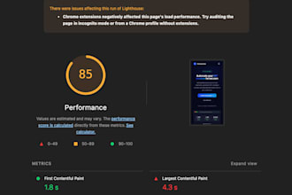 audit your website performance