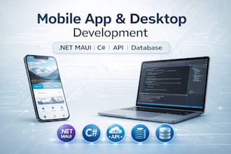 develop mobile app with dotnet maui