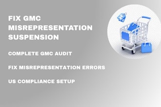 fix google merchant center suspension and shopify compliance