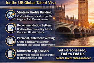 enhance your UK global talent visa profile for a stronger approval chance