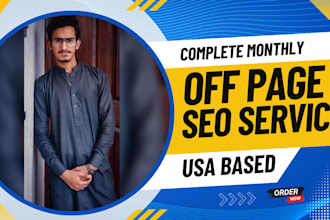 do SEO off page, high quality backlinks and link building