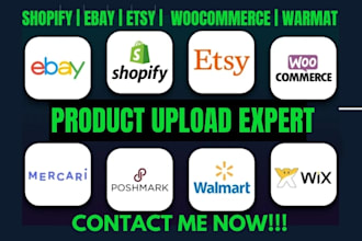 do ebay etsy shopify bulk product listing product upload woocommerce wix listing