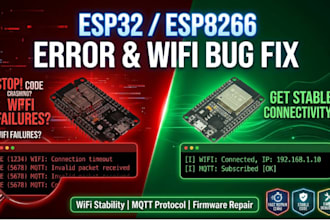 fix esp32 and esp8266 wifi connection and mqtt protocol bugs