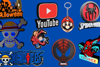 create 3d lightbox 3d logo 3d keychain 3d wall decor 3d text for 3d printing