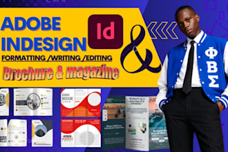 design catalog, magazine, brochure, annual report, and using adobe indesign