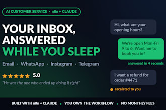 build an ai customer service automation system