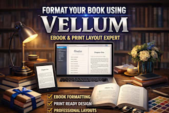 format your book using vellum for professional ebook and print layout