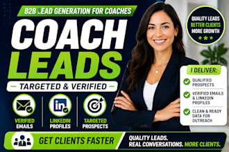 do b2b lead generation for coaches with targeted verified leads