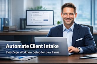 build client onboarding system for lawyers, contract automation setup docusign