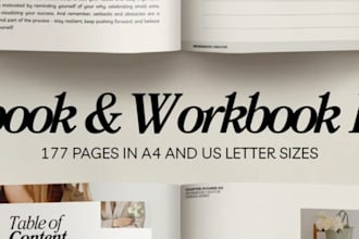 design professional ebook, workbook, and lead magnet in canva