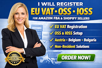 register eu vat oss ioss for amazon fba shopify sellers austria belgium