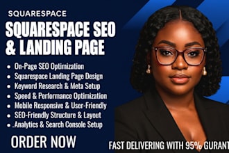 optimization seo square space website square space landing