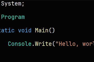 teach you how to program in c sharp